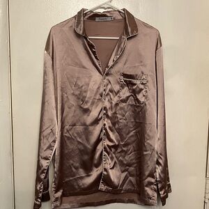 Yimaine Satin pajama Set